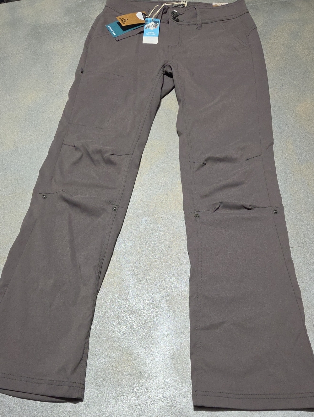 Prana Women's Entire Jambe Standard Water Repellent— Dark Gray